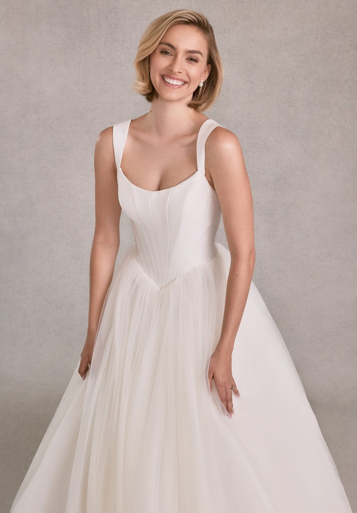 Slate Wedding Dress - Silhouette Dresses