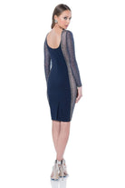 Terani Couture - Eye-catching Cocktail Dress with Illusion Sleeves 1611C0023