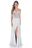 Terani Couture - 1611P0207A Fully Jeweled Bodice Evening Dress - view 6