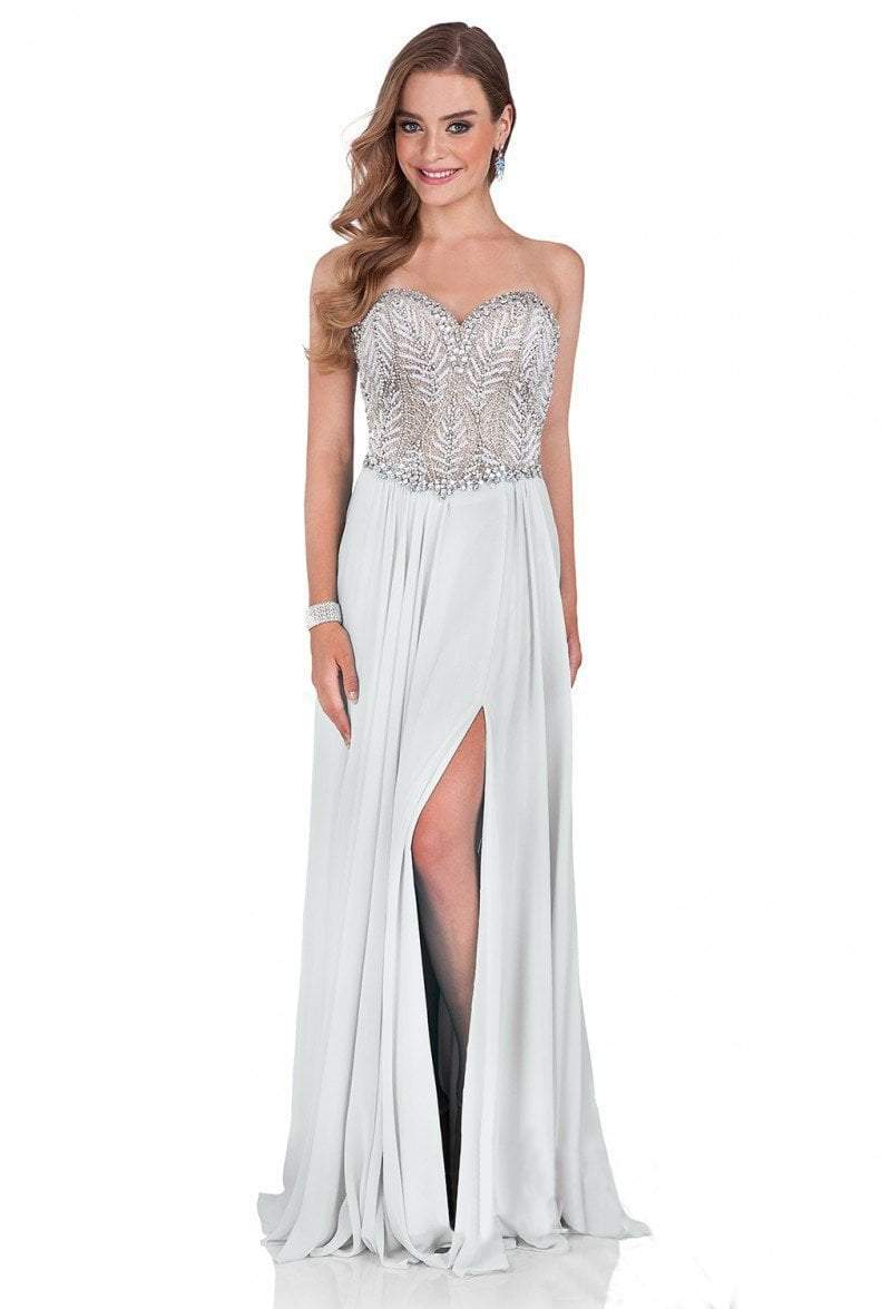 Terani Couture - 1611P0207A Fully Jeweled Bodice Evening Dress - view 6