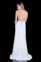 Terani Couture - 1615P1294A Pearls and Crystals Embellished Long Gown - detail view