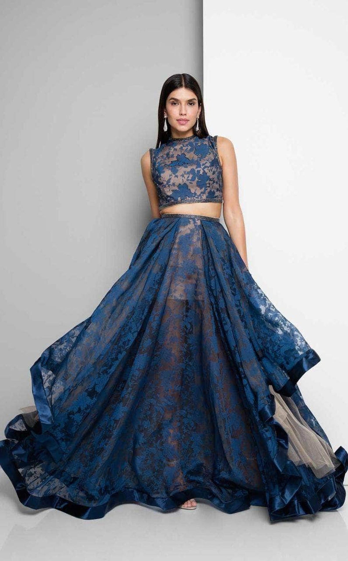 Terani Couture 1711P2713 - Two-Piece Gown