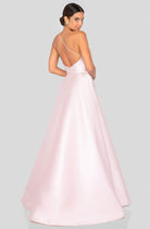 Terani Couture - 1912E9202 One Shoulder Dazzling Fern Accent Gown - view 6