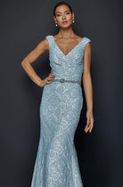 Terani Couture - 1921M0726 Embroidered Trumpet Mother of the Groom Dress - view 4