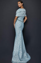 Terani Couture - 1921M0726 Embroidered Trumpet Mother of the Groom Dress - detail view