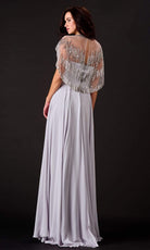 Terani Couture - 2111M5295 Embellished Jewel Neck A-line Gown