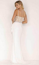Terani Couture 2221E0352 - Ruffle Draped Mermaid Evening Dress - view 6