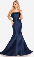 Terani Couture 231E0308 - 3D Embellished Strapless Evening Dress