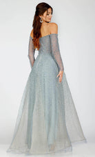 Terani Couture 231E0519 - Long Off Shoulder Bejeweled Gown
