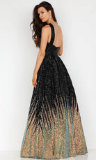 Terani Couture 231P0024 - Sequin A-Line Prom Gown - detail view