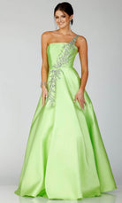Terani Couture 231P0175 - Embellished One Sleeve Prom Gown