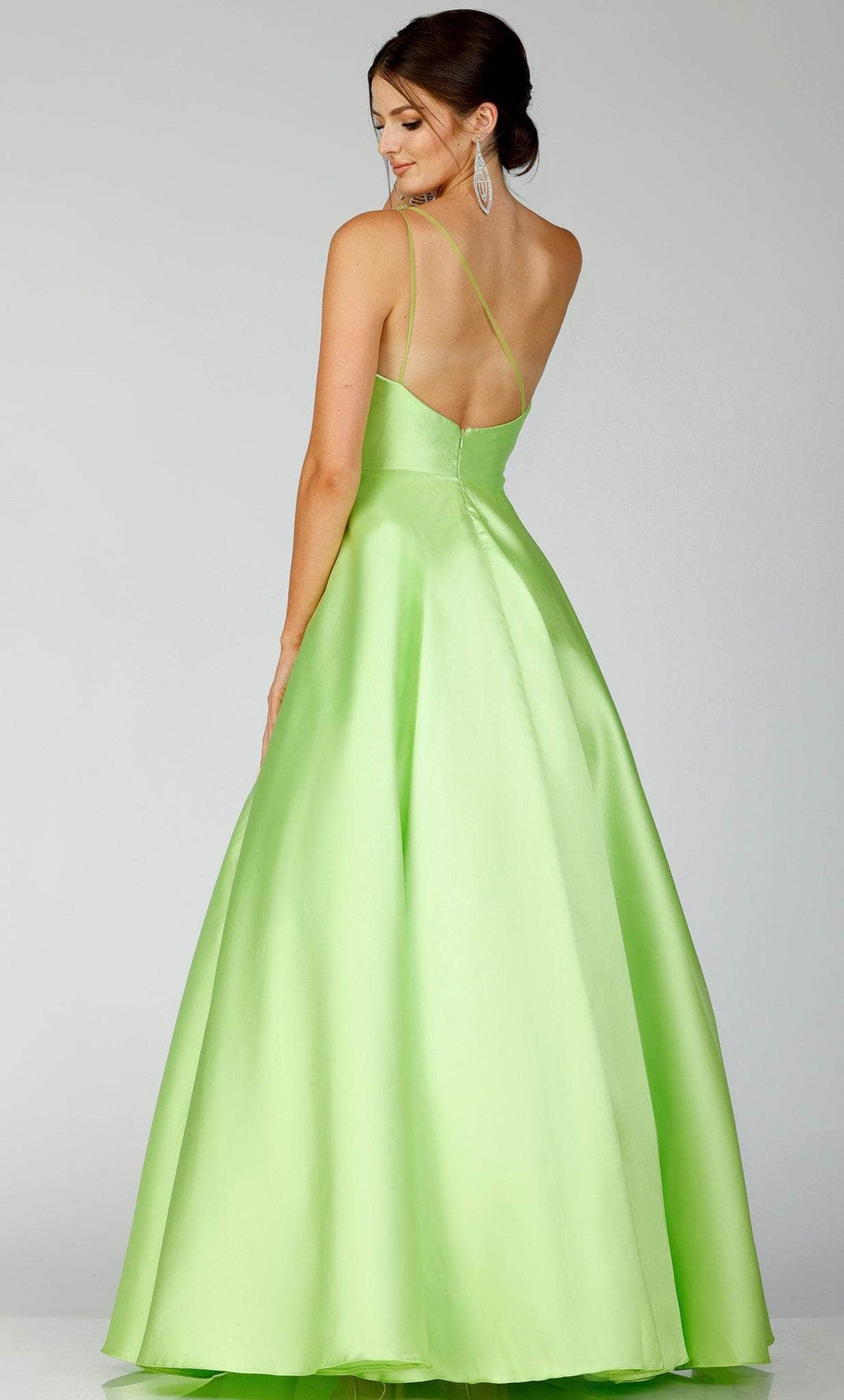Terani Couture 231P0175 - Embellished One Sleeve Prom Gown