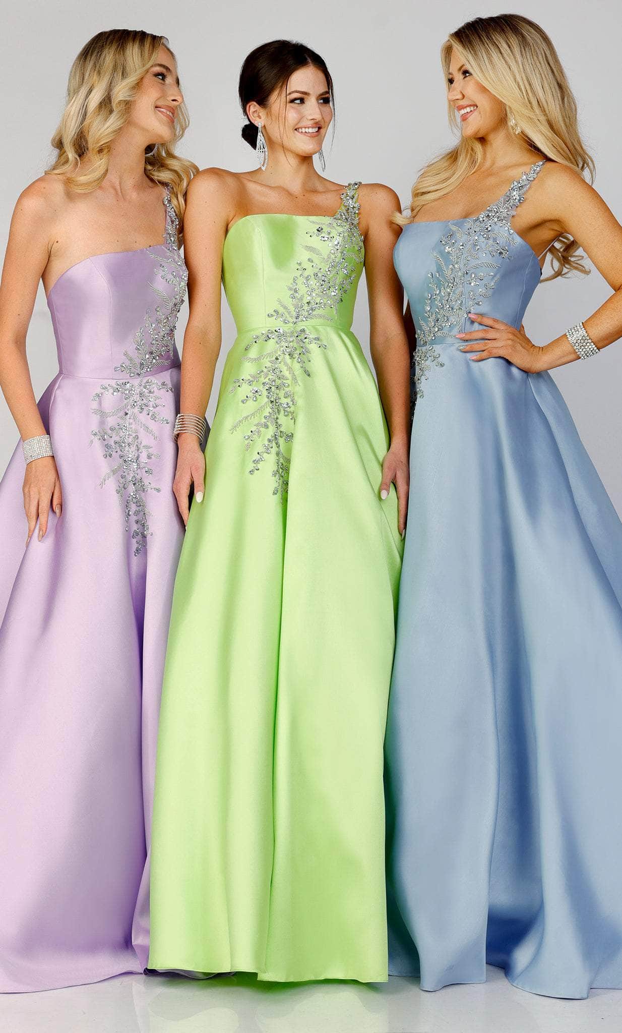 Terani Couture 231P0175 - Embellished One Sleeve Prom Gown - view 6