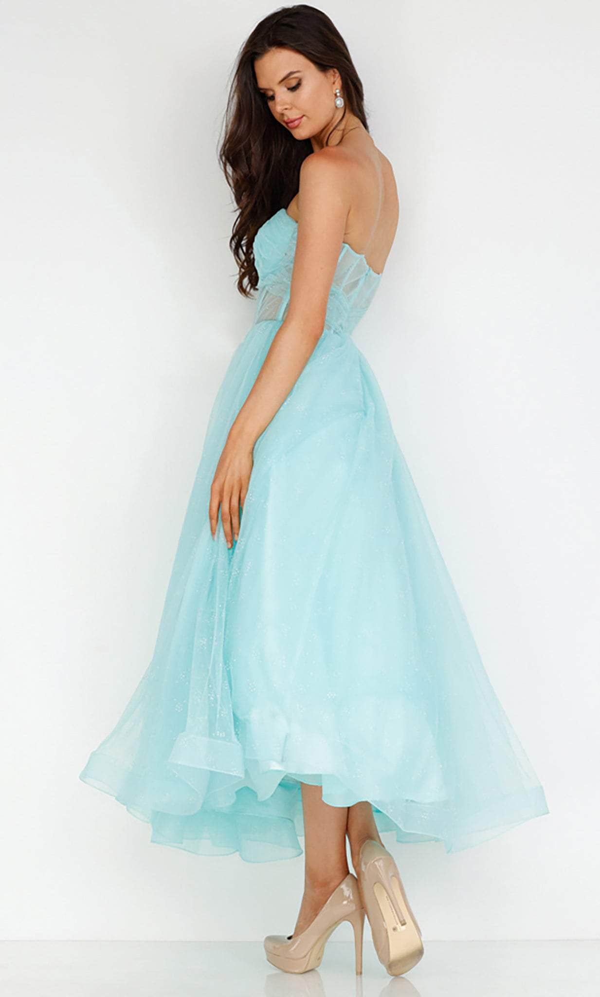 Terani Couture 231P0534 - Illusion Corset Prom Dress - view 5