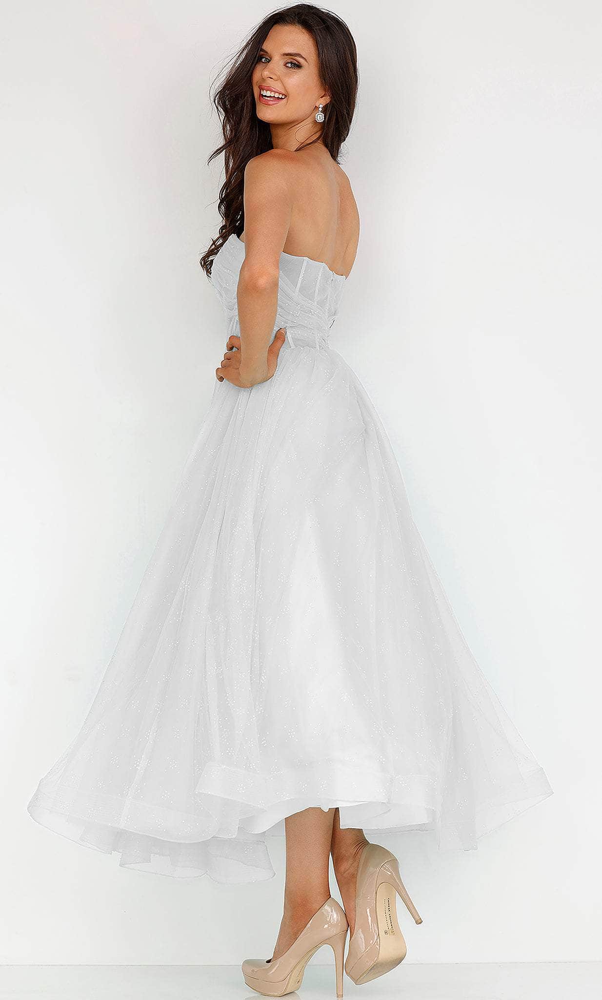 Terani Couture 231P0534 - Illusion Corset Prom Dress - detail view