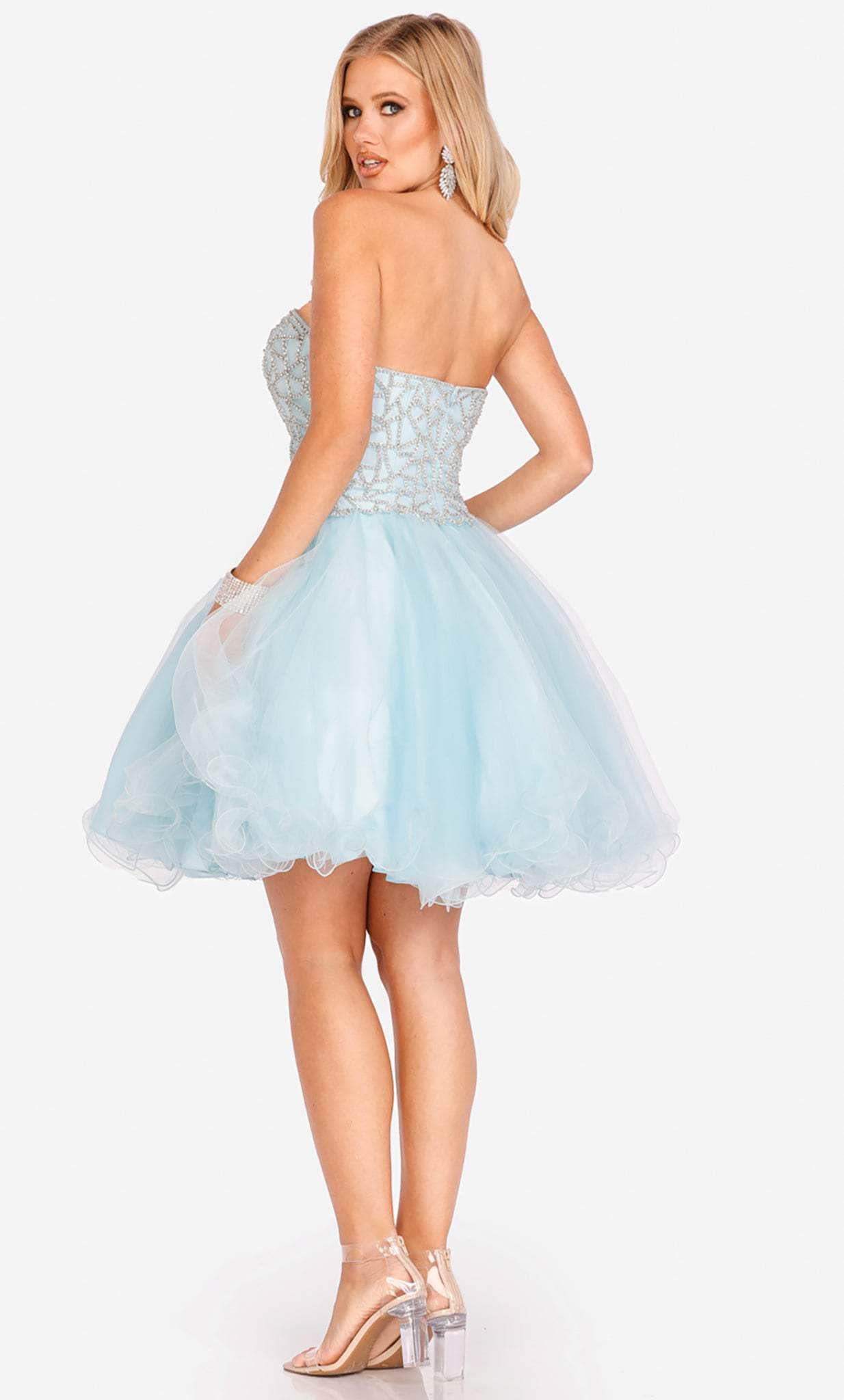 Terani Couture 231P0565 - Strapless Beaded Cocktail Dress - view 4