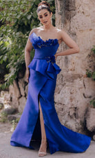 Terani Couture 232E1238 - Embellished Strapless Evening Gown - designer prom dress at Silhouette Dresses