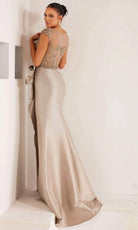 Terani Couture 232E1300 - Bejeweled Cap Sleeve Evening Dress - view 5