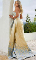 Terani Couture 241E2402 - Floral Ruffle Evening Dress