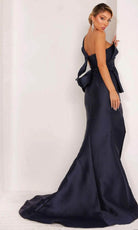 Terani Couture 241E2468 - Applique bow Evening Dress