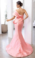 Terani Couture 241E2468 - Applique bow Evening Dress