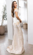 Terani Couture 241E2478 - Floral Embroidery Evening Dress