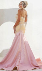 Terani Couture 241E2499 - Rhinestone Embellished Strapless Prom Dress