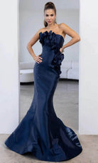 Terani Couture 241E2512 - Strapless Trumpet Prom Gown - designer prom dress at Silhouette Dresses