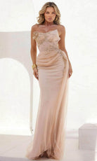 Terani 241E2597 - Strapless Sparkle Prom Dress - designer prom dress at Silhouette Dresses