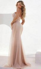 Terani 241E2597 - Strapless Sparkle Prom Dress - back view