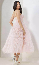 Terani Couture 241P2022 - Feather Corset Prom Dress