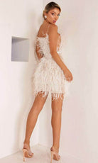 Terani Couture 241P2034 - Feather Sleeveless Cocktail Dress