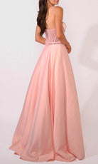Terani Couture 241P2046 - Strapless Sheer Ballgown