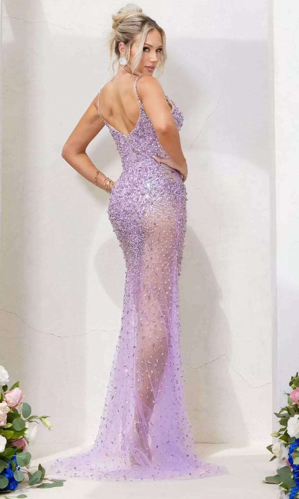 Terani Couture 241P2071 - Rhinestone Prom Dress - view 4