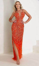 Terani Couture 241P2163 - Embellished Sheath Prom Dress - view 6