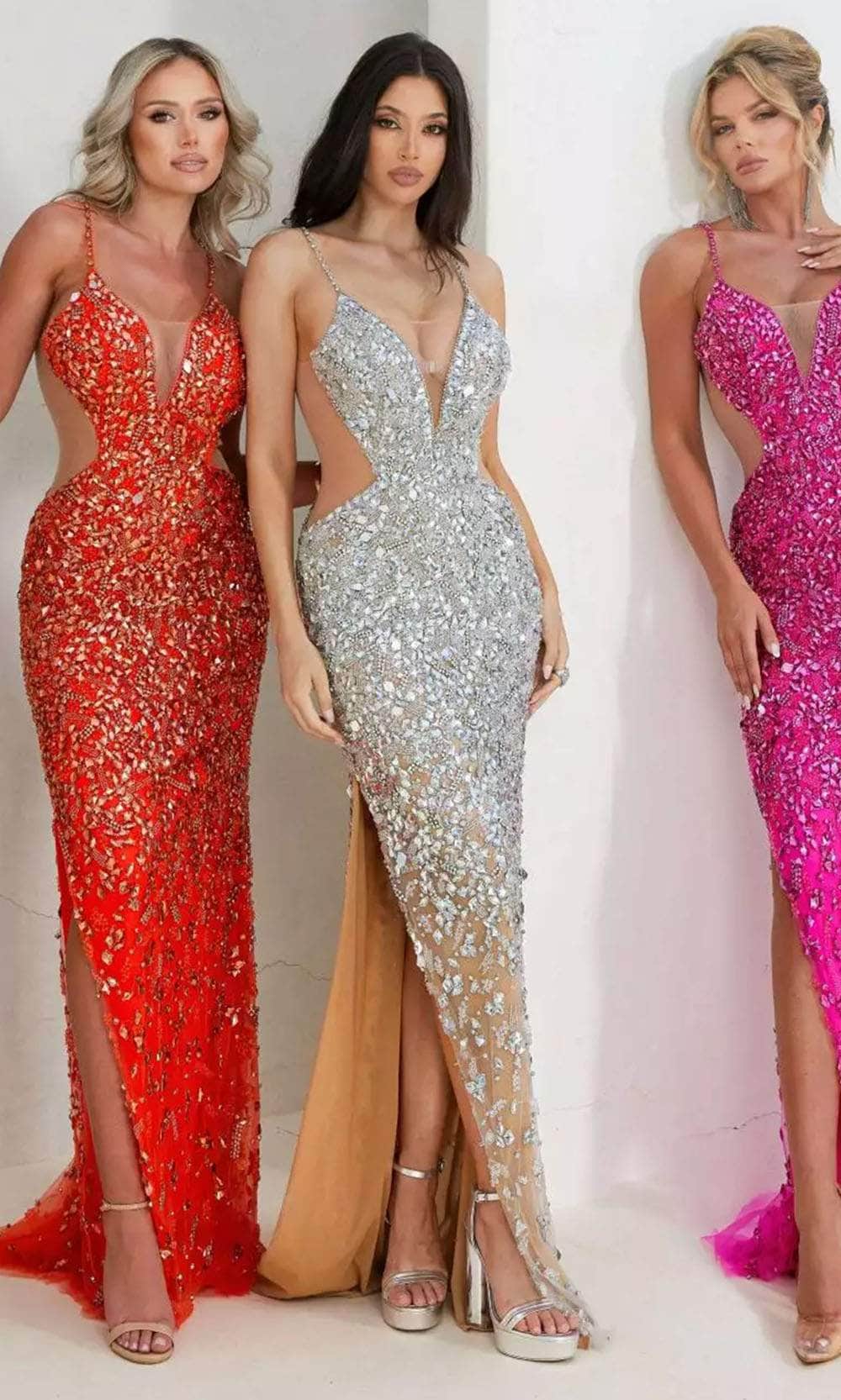 Terani Couture 241P2163 - Embellished Sheath Prom Dress - view 8