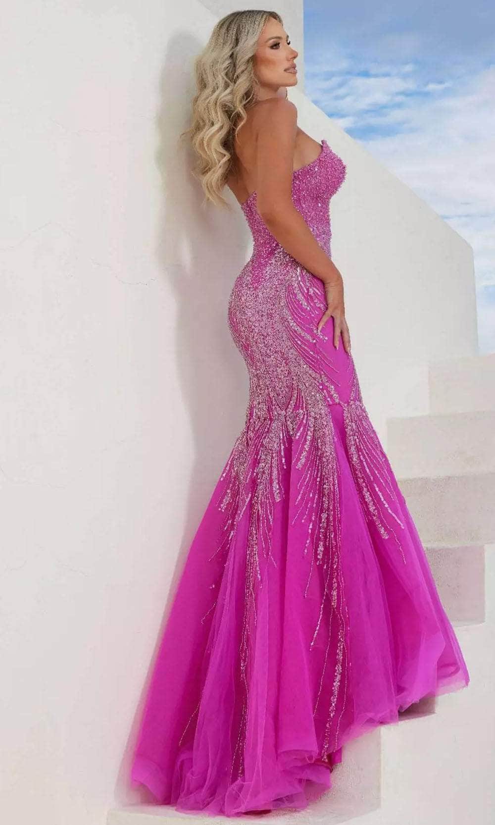 Terani Couture 241P2171 - Bead Sequin Prom Dress - view 4