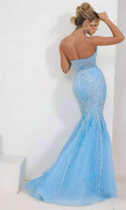 Terani Couture 241P2171 - Bead Sequin Prom Dress - back view