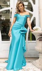 Terani Couture 242M3335 Draped Dress