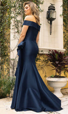 Terani Couture 242M3335 Draped Dress