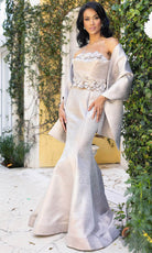 Terani Couture 242M3372 - 3D Floral Strapless - designer ball gown at Silhouette Dresses
