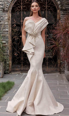 Terani Couture 251E4201 Ruffled Peplum Dress