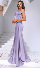 Terani Couture 251E4220 - Beaded Accent Off Shoulder Evening Gown