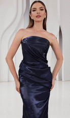 Terani Couture 251E4231 - Strapless Straight Neckline Evening Gown
