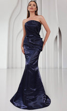 Terani Couture 251E4231 - Strapless Straight Neckline Evening Gown - view 4
