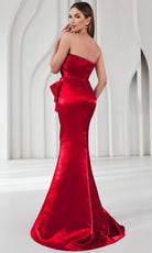 Terani Couture 251E4231 - Strapless Straight Neckline Evening Gown - view 11