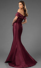 Terani Couture 251E4565 - Off Shoulder Seam-Sculpted Evening Gown