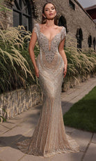 Terani Couture 251GL4345 Tulle Sweetheart Dress
