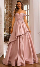 Terani Couture 251M4062 - Sweetheart Off-the-Shoulder Ballgown - designer ball gown at Silhouette Dresses