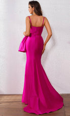 Terani Couture 251P4006 - V-Neck Oversized Bow Prom Dress - view 4